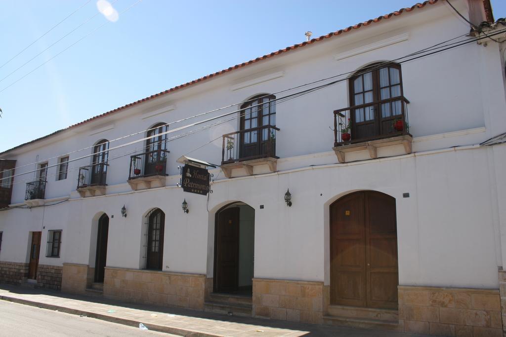 Hostal Patrimonio - Sucre Exterior foto